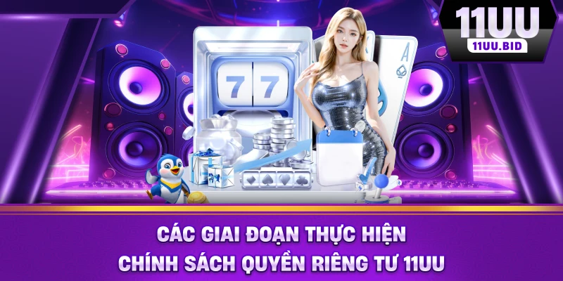Các giai đoạn thực hiện chính sách quyền riêng tư 11UU